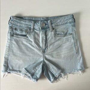 American Eagle Outfitters Light Wash Jean Shorts